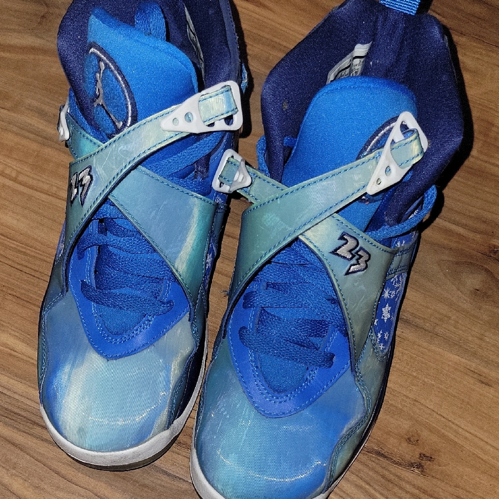 Jordans Kids' Blue Lightning Sneakers